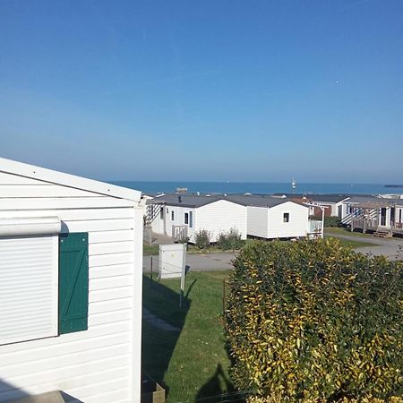 Magnifique Mobil Home Avec Clim Face Mer Le Portel Exteriér fotografie